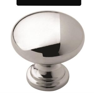 Set of 11 High quality durable polished chrome cabinet knobs